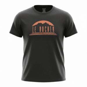 T-shirt effet décoloré- Le Rocher