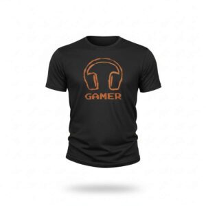 T‑shirt personnalisée décoloration Motif Gamer - Commande personnalisée