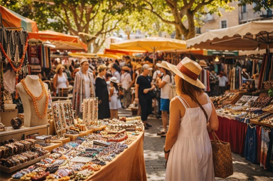 T-shirts et visiteurs