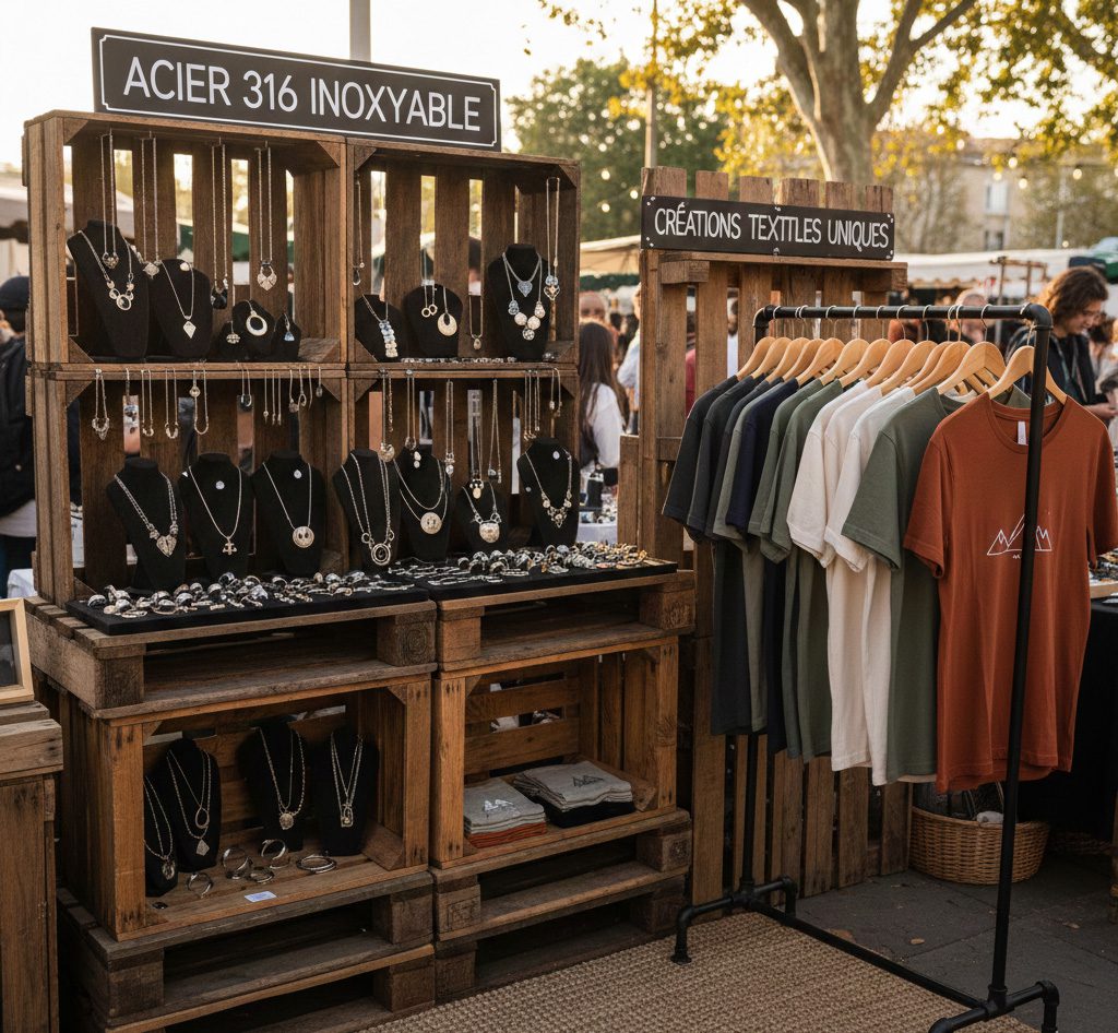 D&J Design bijoux fantaisie et t-shirt personnalisés