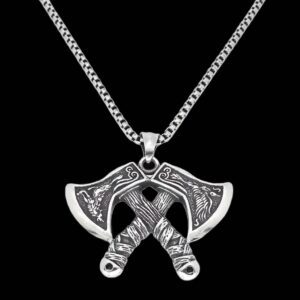 collier hache nordique