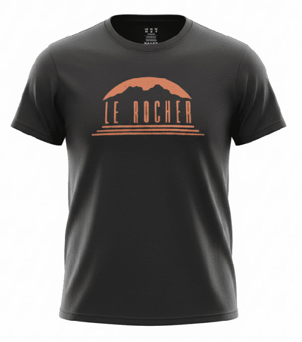 T-shirt effet décoloré- Le Rocher